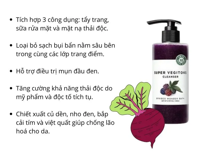 Review sữa rửa mặt rau củ có thực sự tốt không?