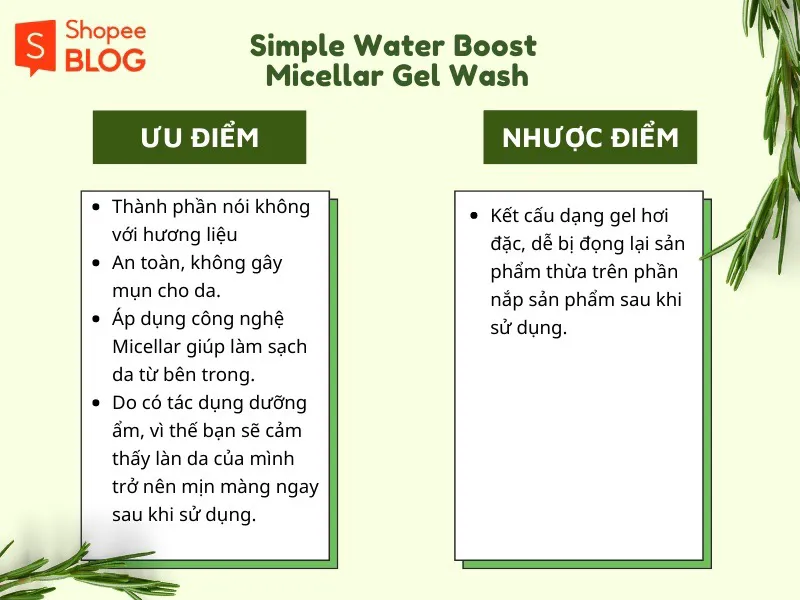 Review sữa rửa mặt Simple nhẹ dịu, an toàn dành cho giới trẻ