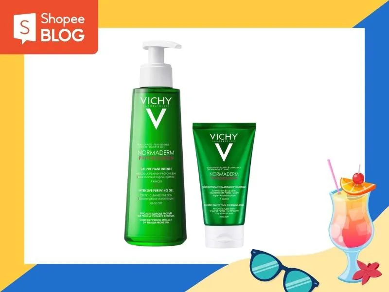 Review sữa rửa mặt Vichy chi tiết cho từng loại da