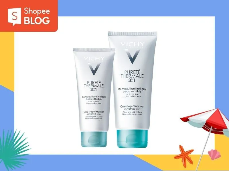 Review sữa rửa mặt Vichy chi tiết cho từng loại da