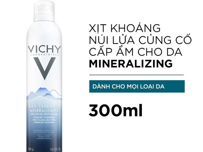 Review xịt khoáng Vichy liệu có thực sự tốt không?