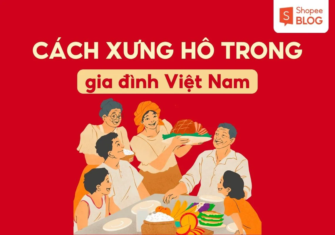 Sơ đồ cách xưng hô trong họ hàng chuẩn chỉnh ngày Tết