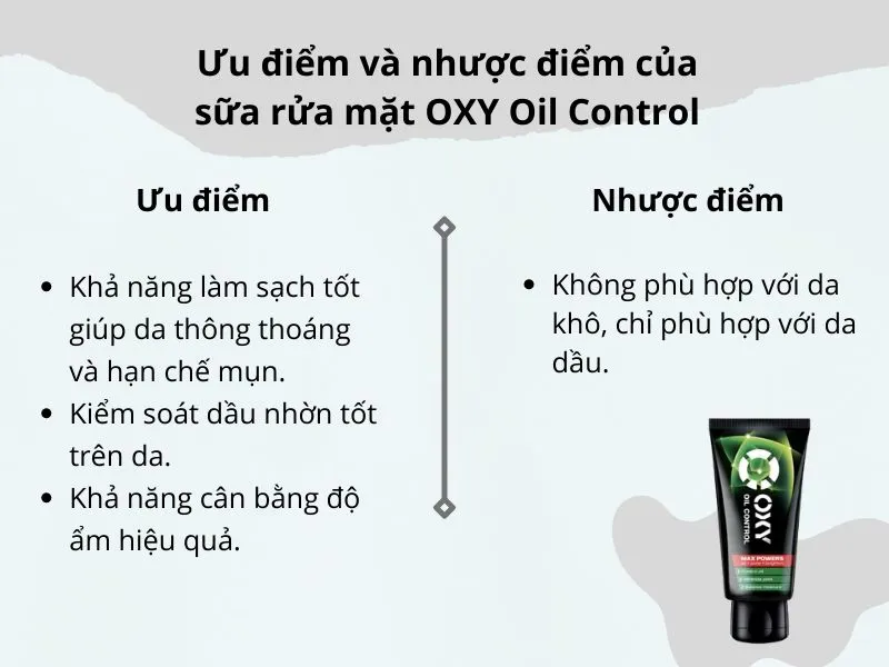 Sữa rửa mặt Oxy có tốt không? Loại nào tốt nhất cho nam