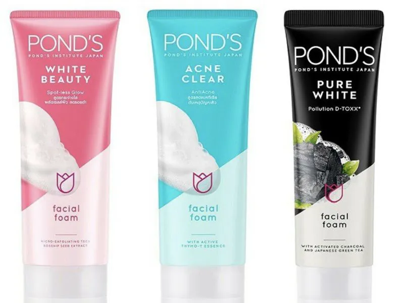 Sữa rửa mặt Pond’s có tốt không? Review top 3 được ưa chuộng