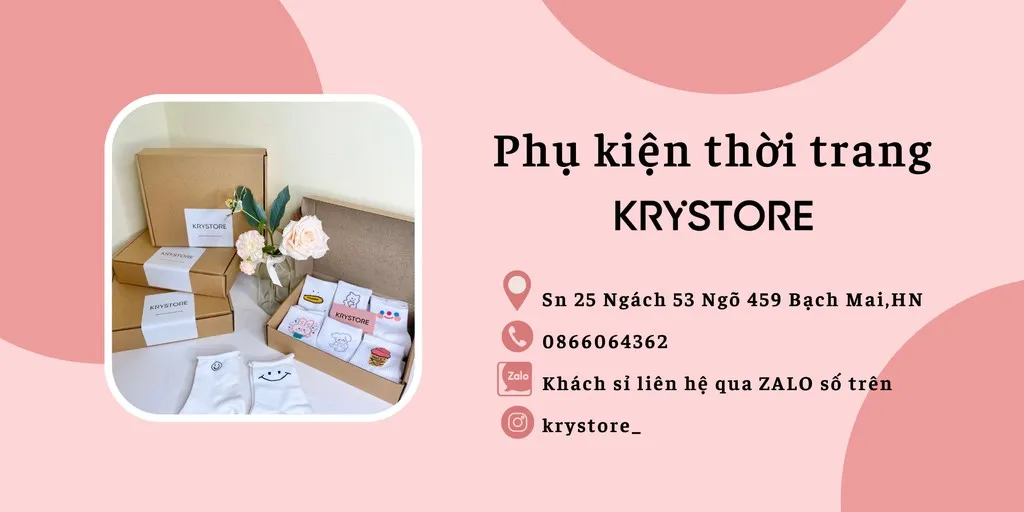 Thời trang KRYSTORE – Shop phụ kiện thời trang trên Shopee