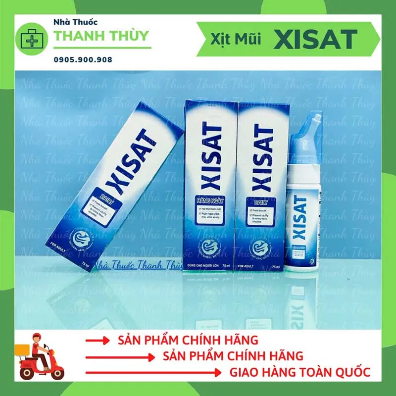 Thuốc xịt mũi Xisat có tốt không – Review chân thật nhất