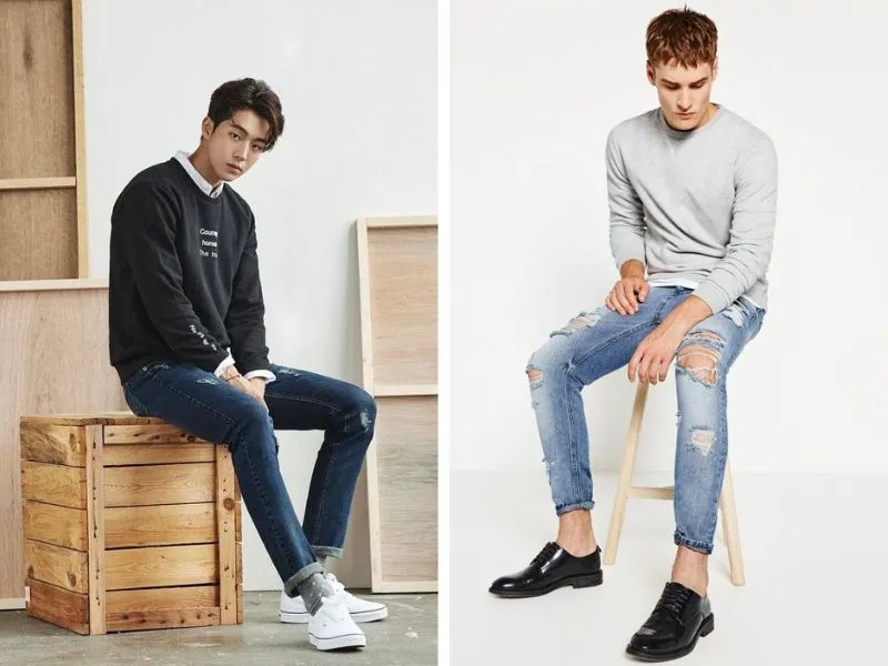 Top 13+ outfit phối đồ với sweater nam thịnh hành 2023