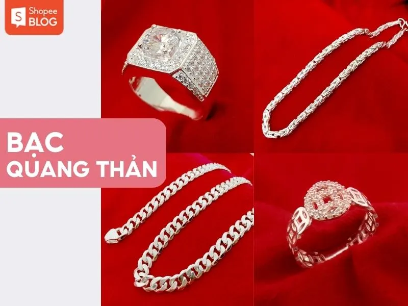 Top 13+ shop bán trang sức bạc uy tín trên Shopee