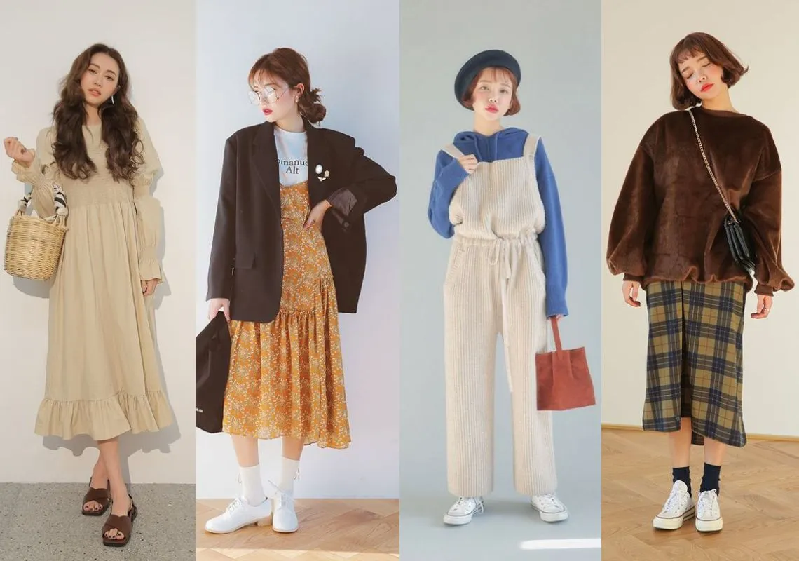 Top 15+ outfit phối theo phong cách vintage nữ tính, đẹp mắt