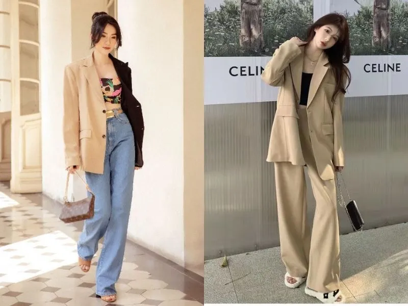 Top 21+ cách phối đồ với áo blazer nữ không nhàm chán cho các nàng sành điệu