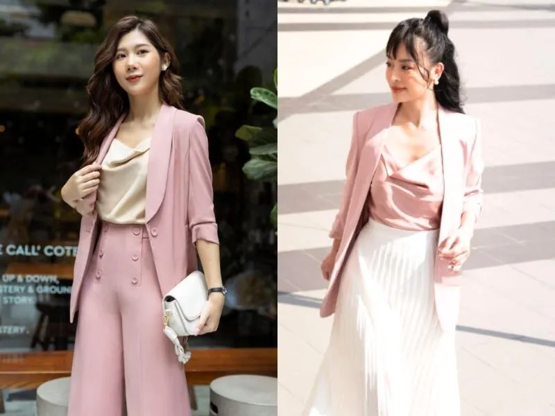 Top 21+ cách phối đồ với áo blazer nữ không nhàm chán cho các nàng sành điệu