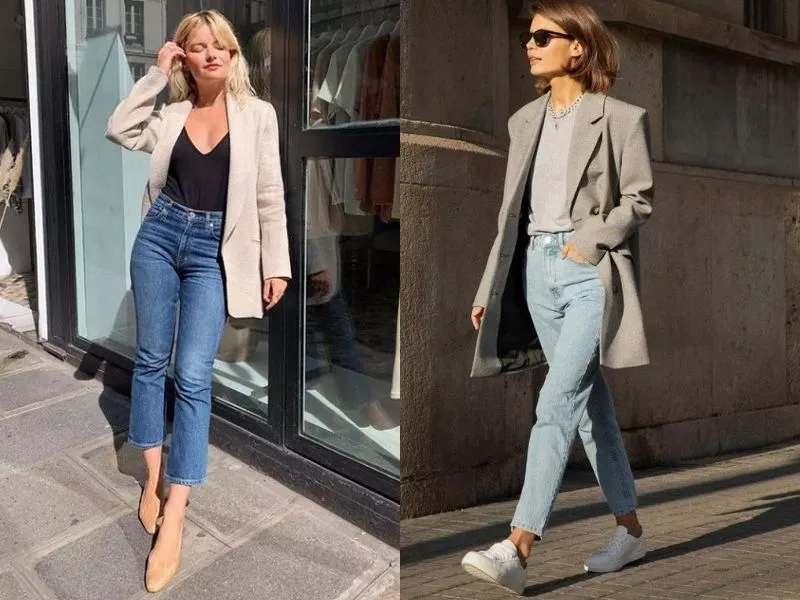 Top 21+ cách phối đồ với áo blazer nữ không nhàm chán cho các nàng sành điệu