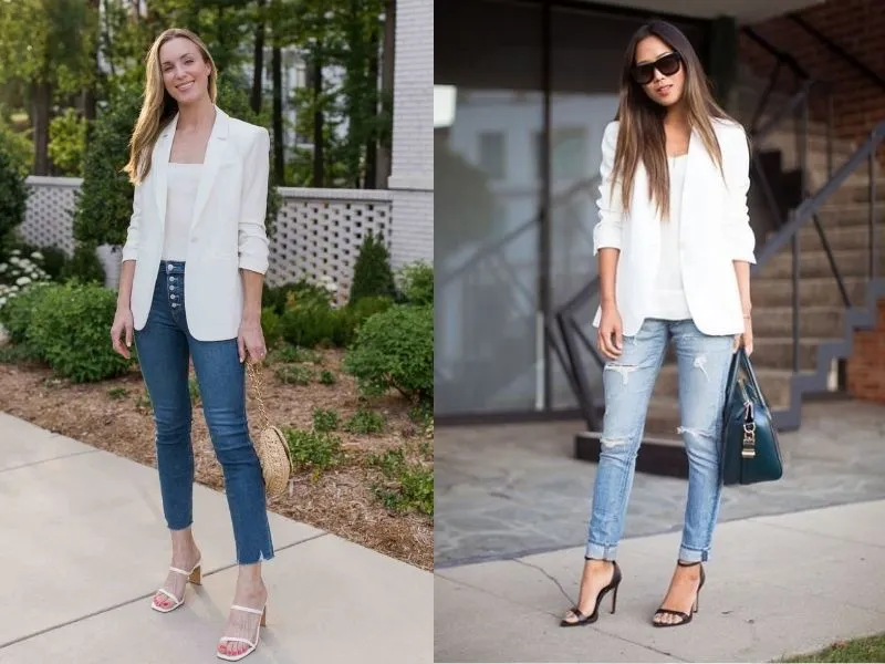 Top 21+ cách phối đồ với áo blazer nữ không nhàm chán cho các nàng sành điệu