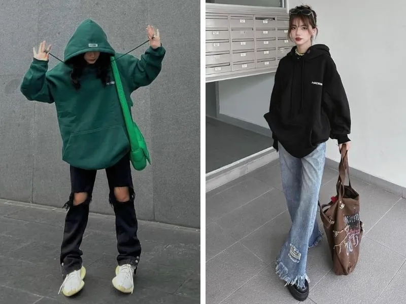 Top 21+ cách phối đồ với áo hoodie nữ giúp bạn nổi bật trong mọi hoàn cảnh