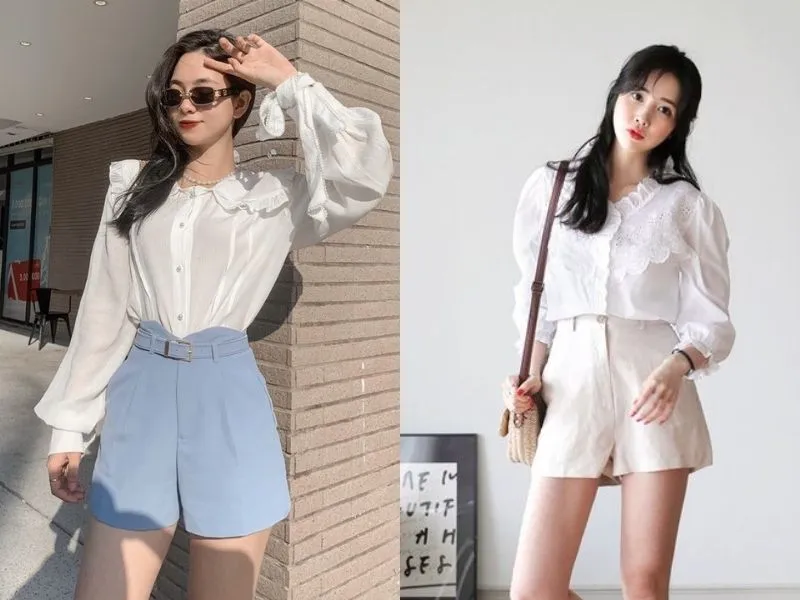 Top 21+ mẹo phối đồ với quần short nữ xinh và xịn