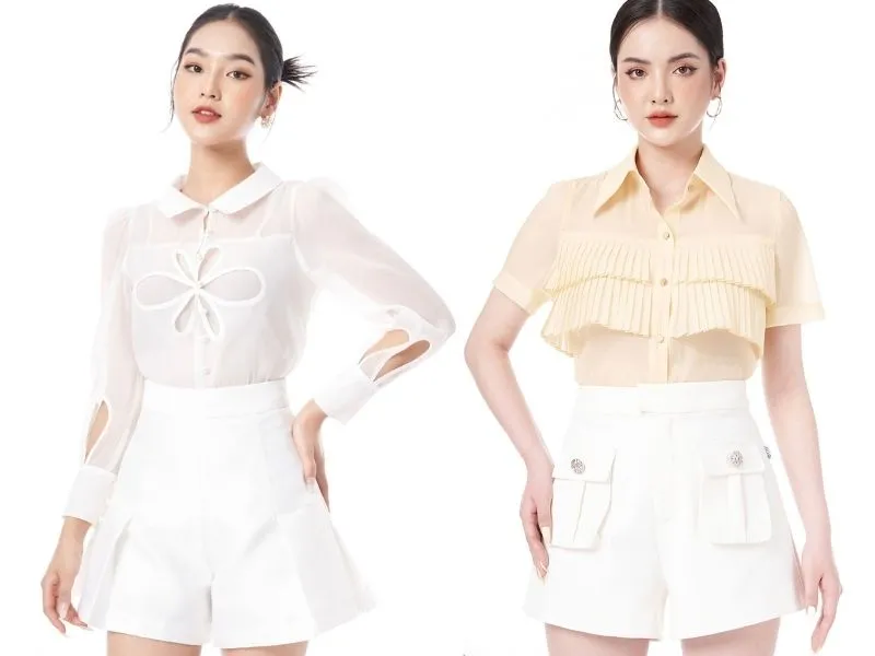 Top 21+ mẹo phối đồ với quần short nữ xinh và xịn