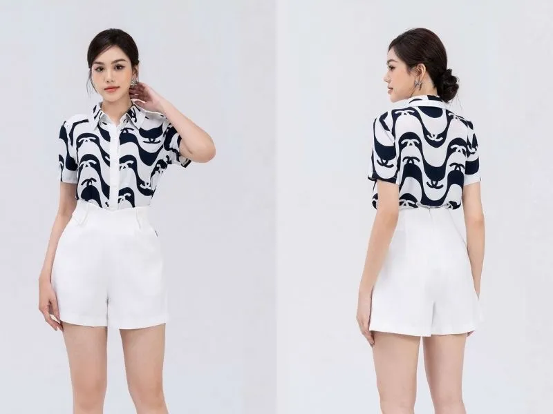 Top 21+ mẹo phối đồ với quần short nữ xinh và xịn