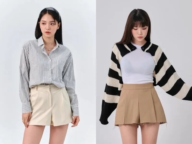 Top 21+ mẹo phối đồ với quần short nữ xinh và xịn