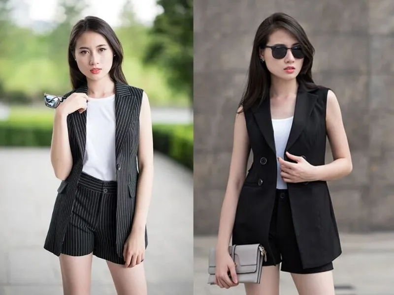 Top 21+ mẹo phối đồ với quần short nữ xinh và xịn