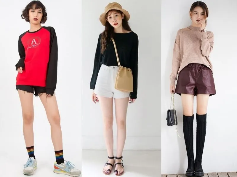 Top 21+ mẹo phối đồ với quần short nữ xinh và xịn