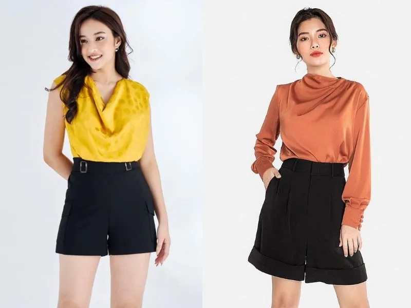 Top 21+ mẹo phối đồ với quần short nữ xinh và xịn