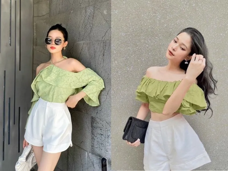 Top 21+ mẹo phối đồ với quần short nữ xinh và xịn