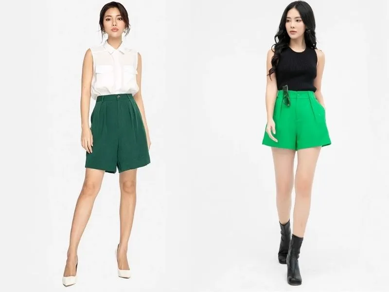 Top 21+ mẹo phối đồ với quần short nữ xinh và xịn