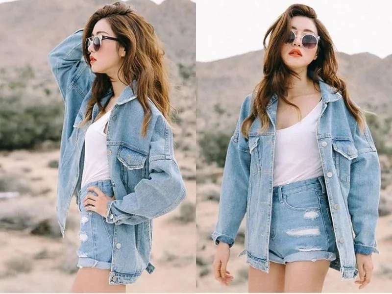 Top 21+ mẹo phối đồ với quần short nữ xinh và xịn