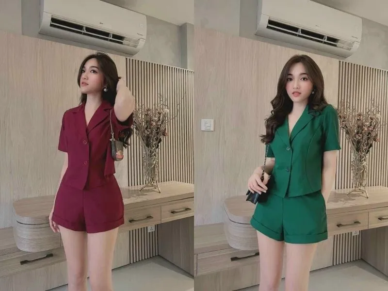 Top 21+ mẹo phối đồ với quần short nữ xinh và xịn