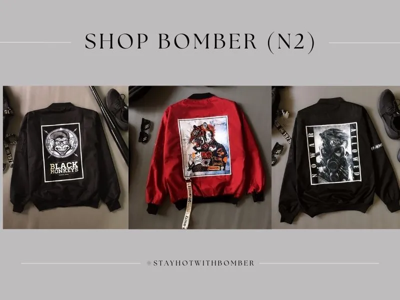 Top 7+ shop áo bomber nam trên Shopee vừa đẹp vừa chất lượng
