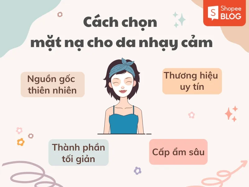 Top 9+ mặt nạ cho da nhạy cảm lành tính nhất