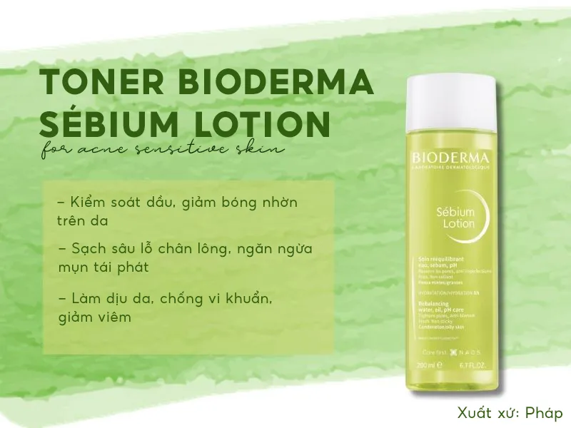 Top 9+ toner cho da dầu mụn: Lựa chọn hoàn hảo cho làn da khỏe mạnh