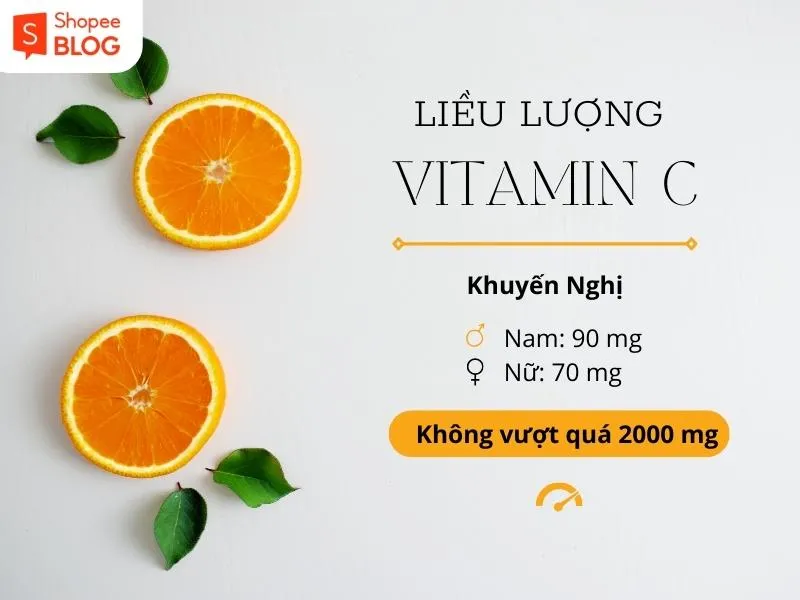 Vitamin C 500mg ngày uống mấy viên tốt cho sức khỏe?